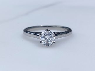Platinum Solitaire 0.75ct
