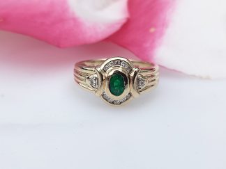 Emerald Dress Ring
