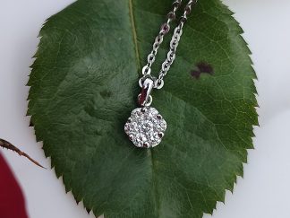 Cluster Pendant 0.50ct
