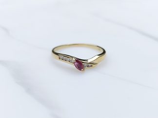 Marquis Ruby Ring