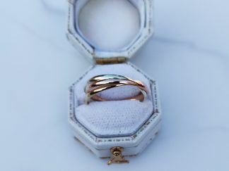 Narrow 9ct Russian Ring
