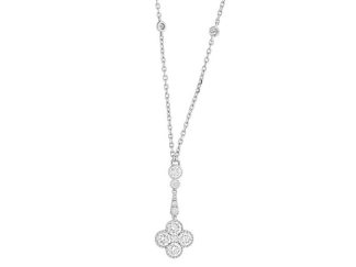 Diamond Clover Necklace