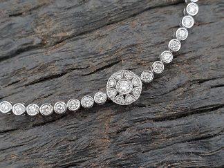 Vintage Design Line Bracelet 1.78ct