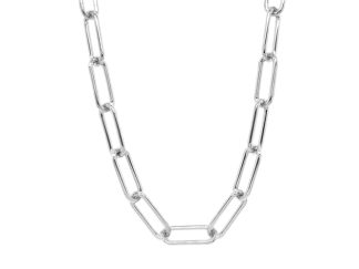 Silver Paperclip Chain