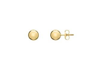 9ct 5mm ball studs