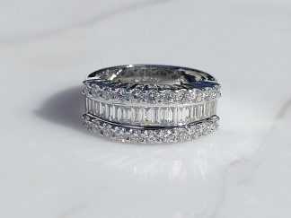 Baguette Diamond Dress Ring