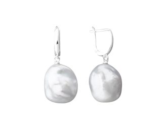 Baroque Pearl Drop Earrings
