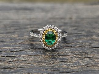 Emerald Double Halo Cluster